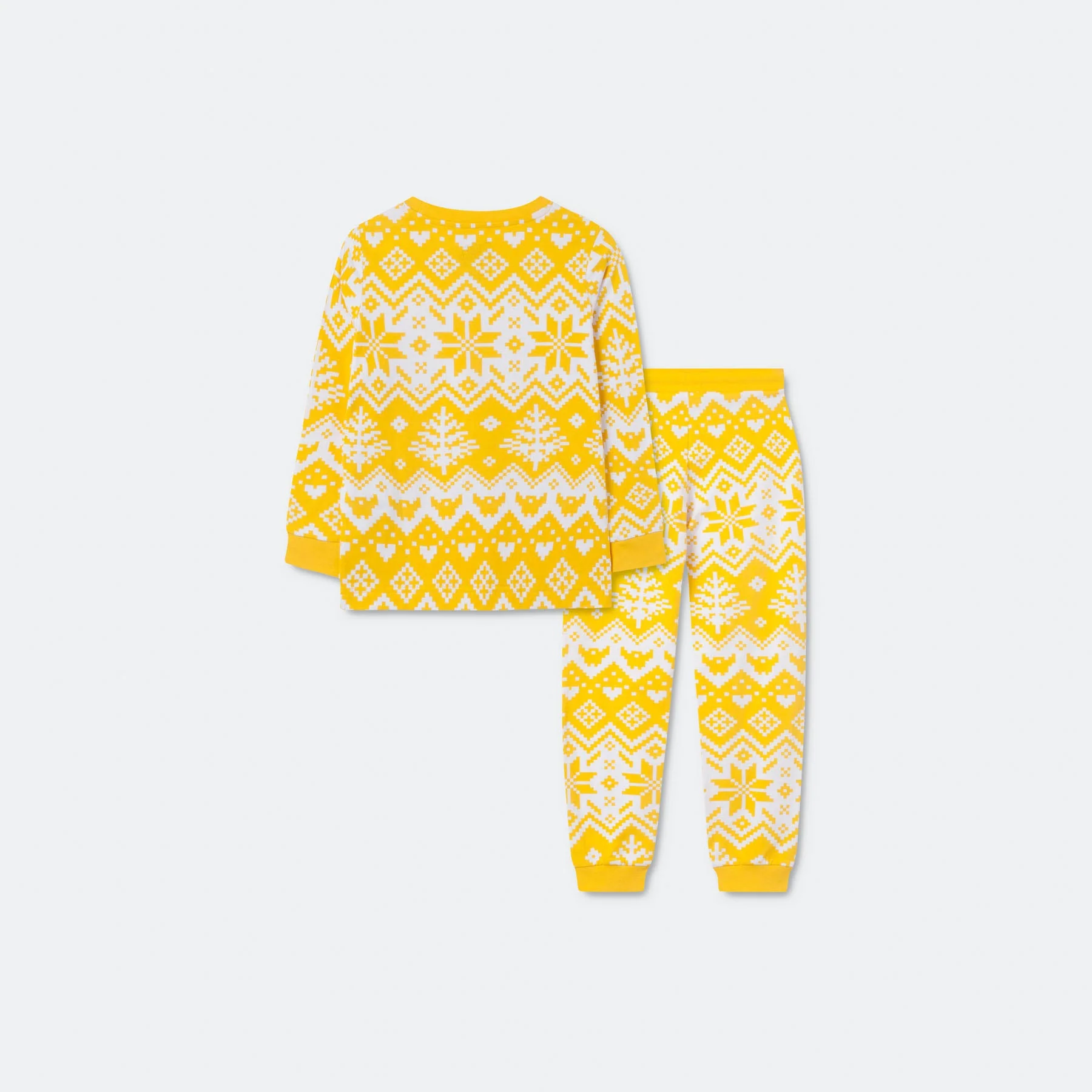 Kids' Knit Print Easter Pyjamas - Image 5