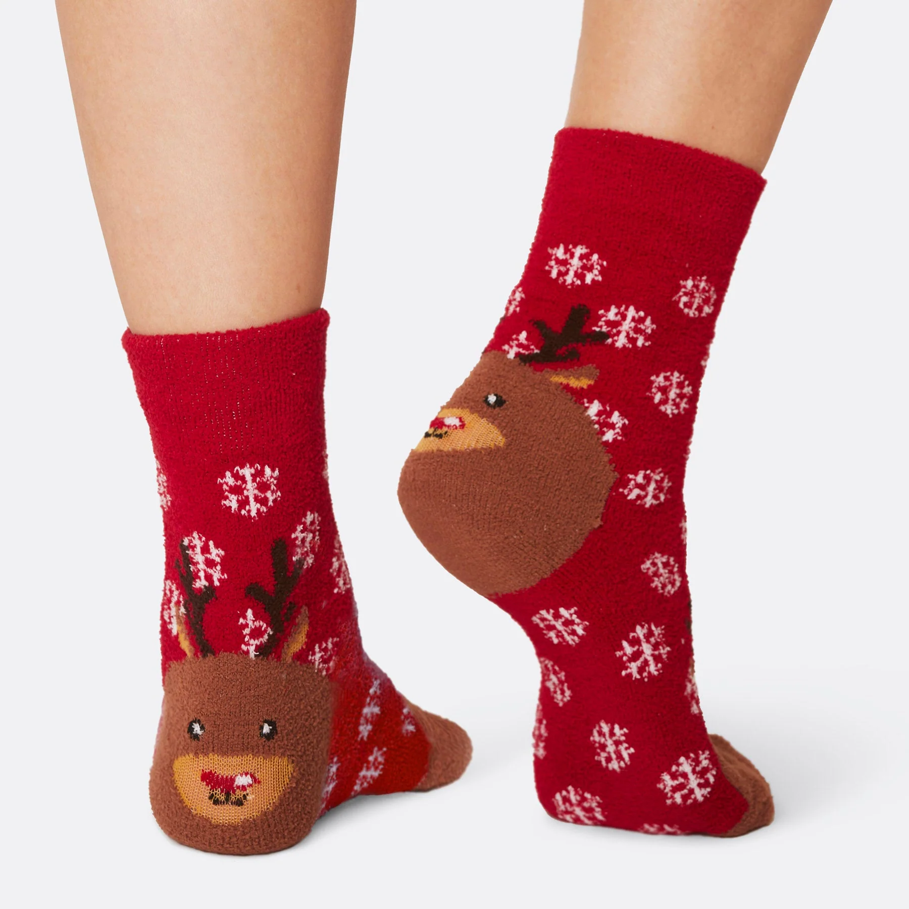 Kids' Fluffy Christmas Socks (3-pack) - Image 10