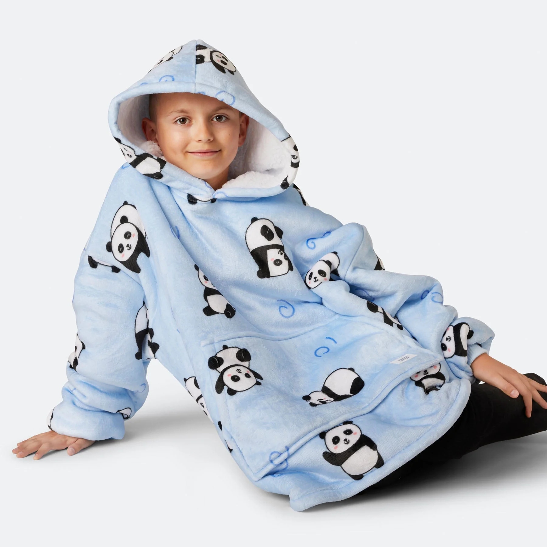 Kids' Panda HappyHoodie - Image 3