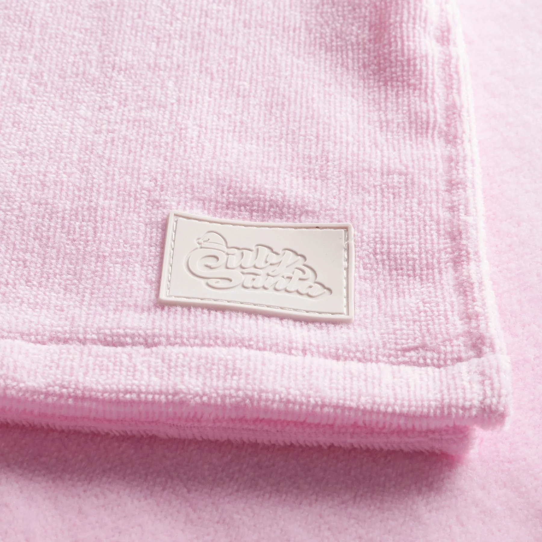 Kids' Bubblegum Pink Towel Poncho - Image 5