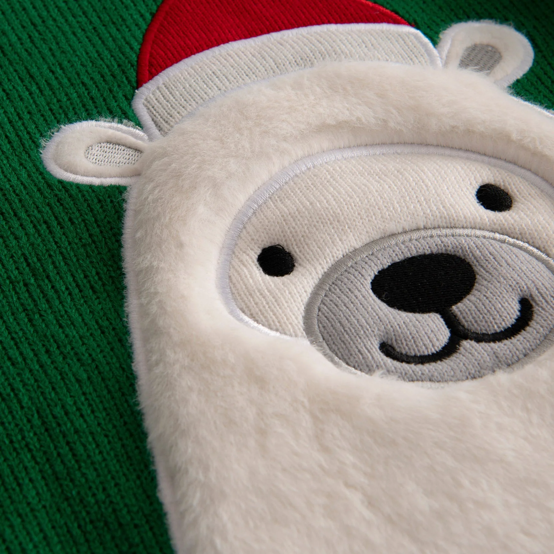 Kids' Polar Bear Christmas Sweater - Image 3