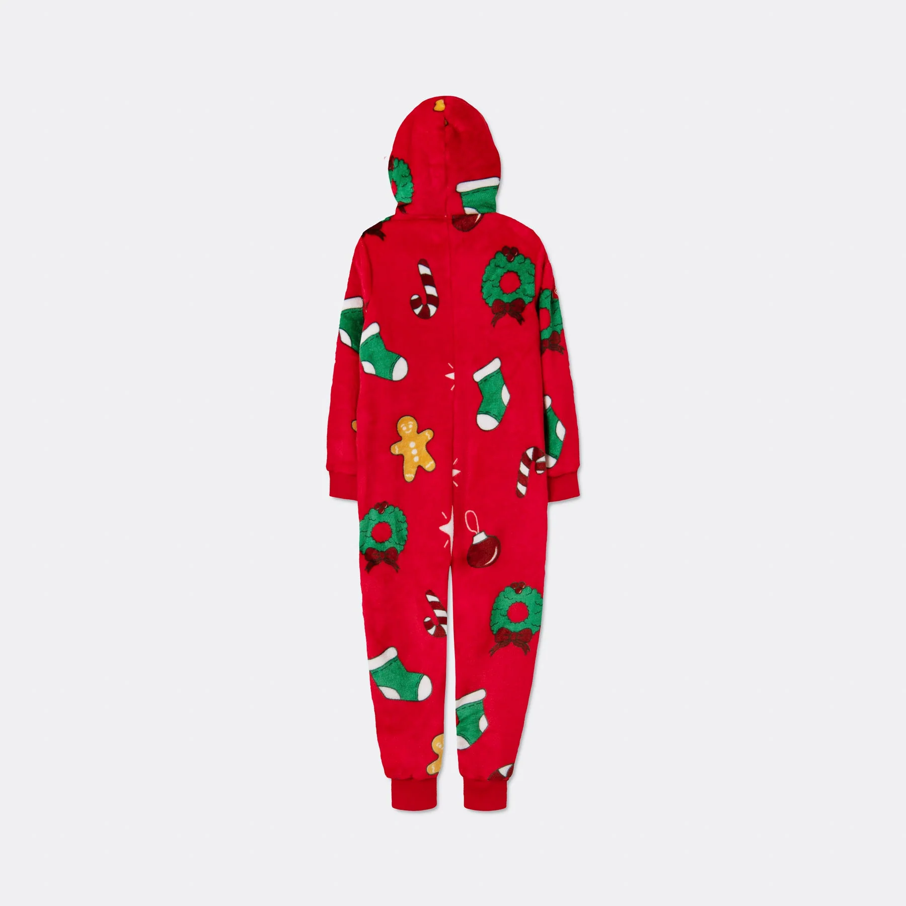 Kids' Red Hohoho Onesie - Image 3