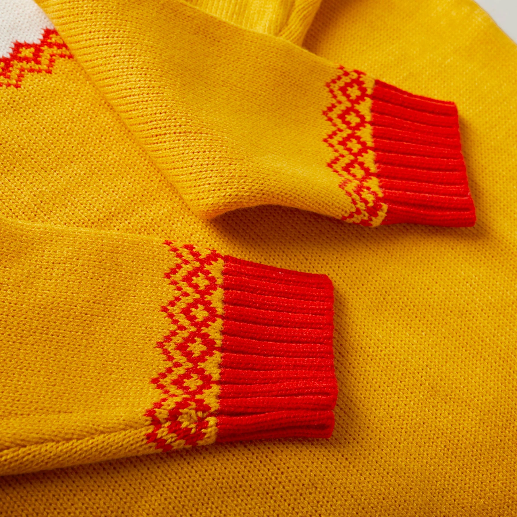 Kids Yellow Easter Sweater - Image 4