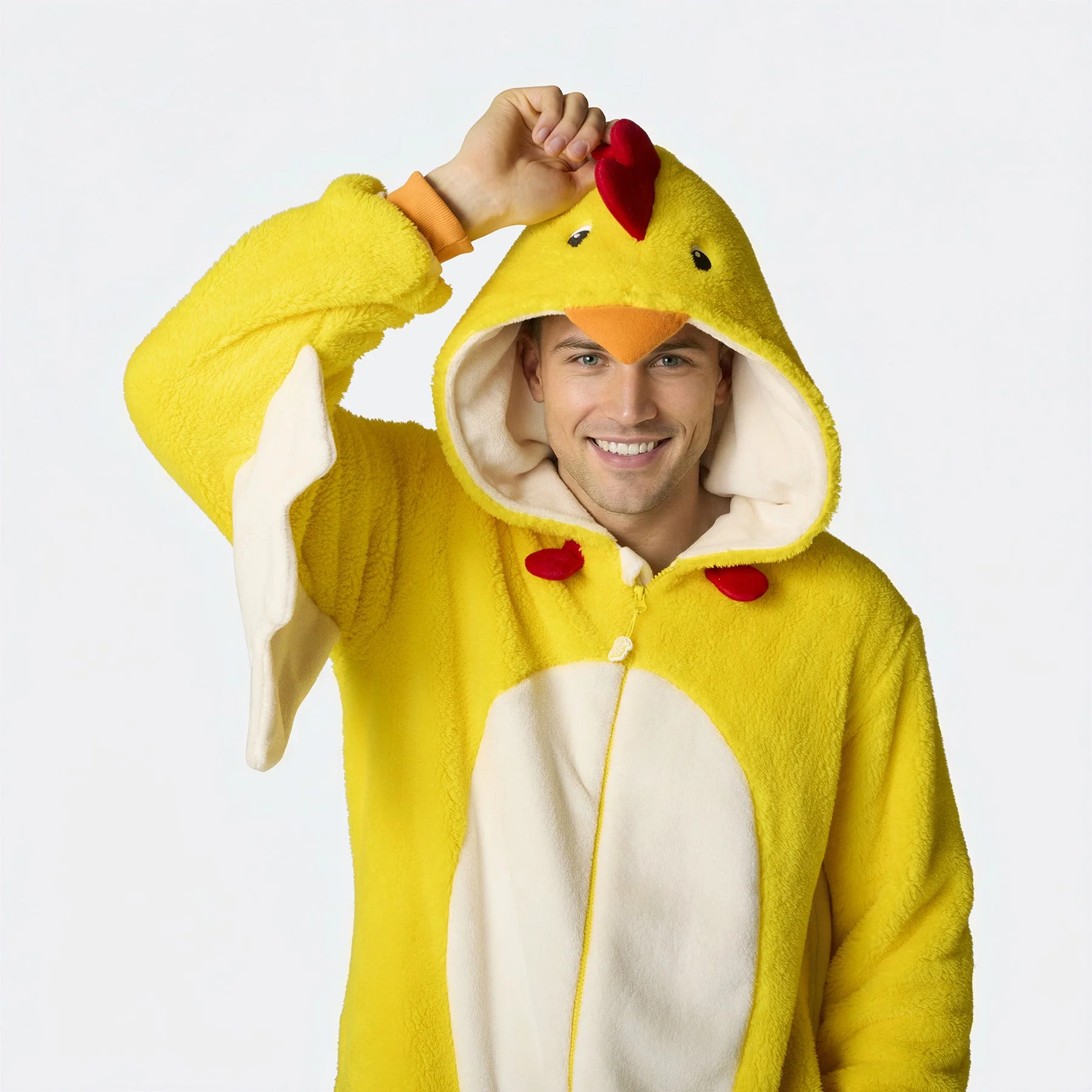 Mens Easter Chicken Onesie - Image 4