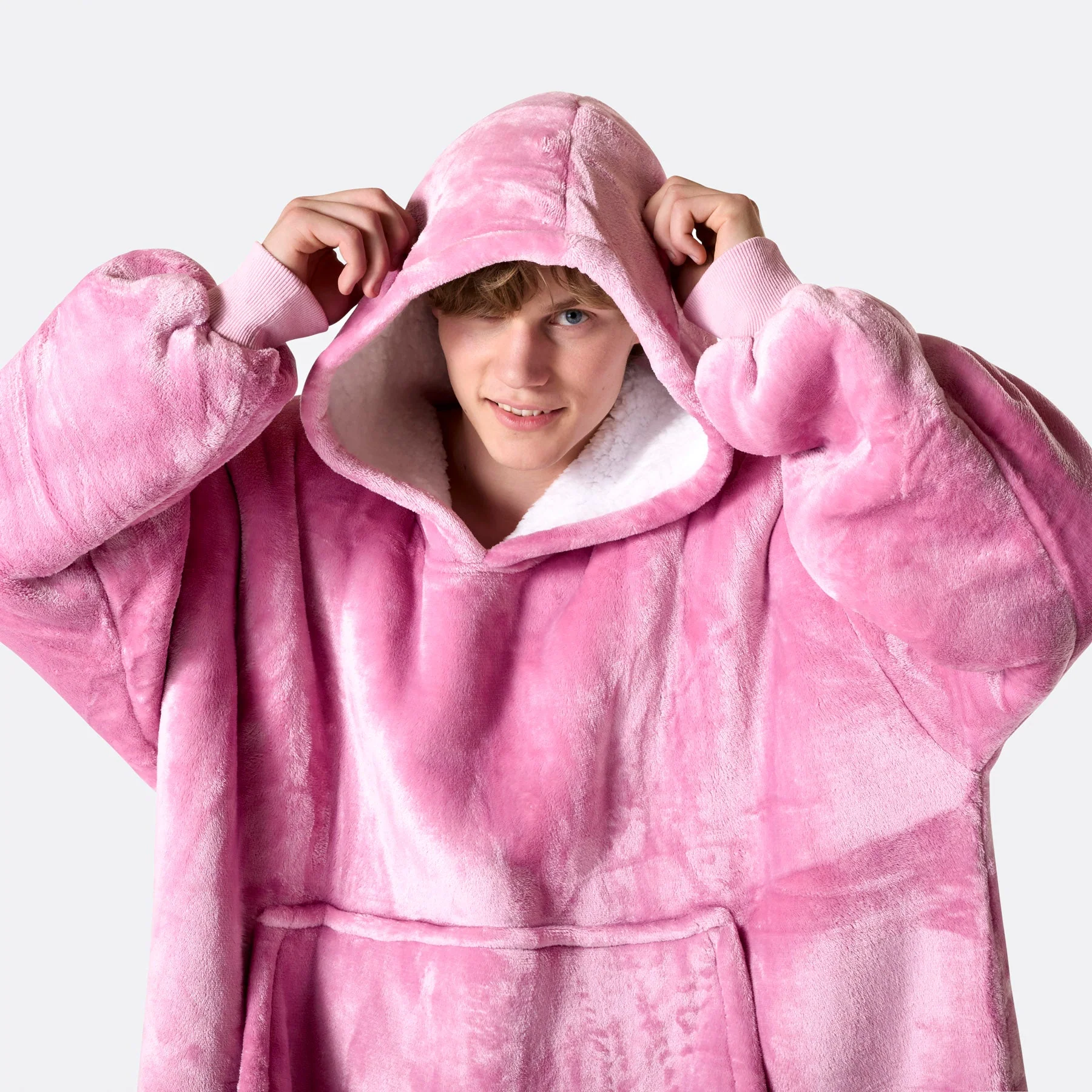 Pink HappyHoodie - Image 4