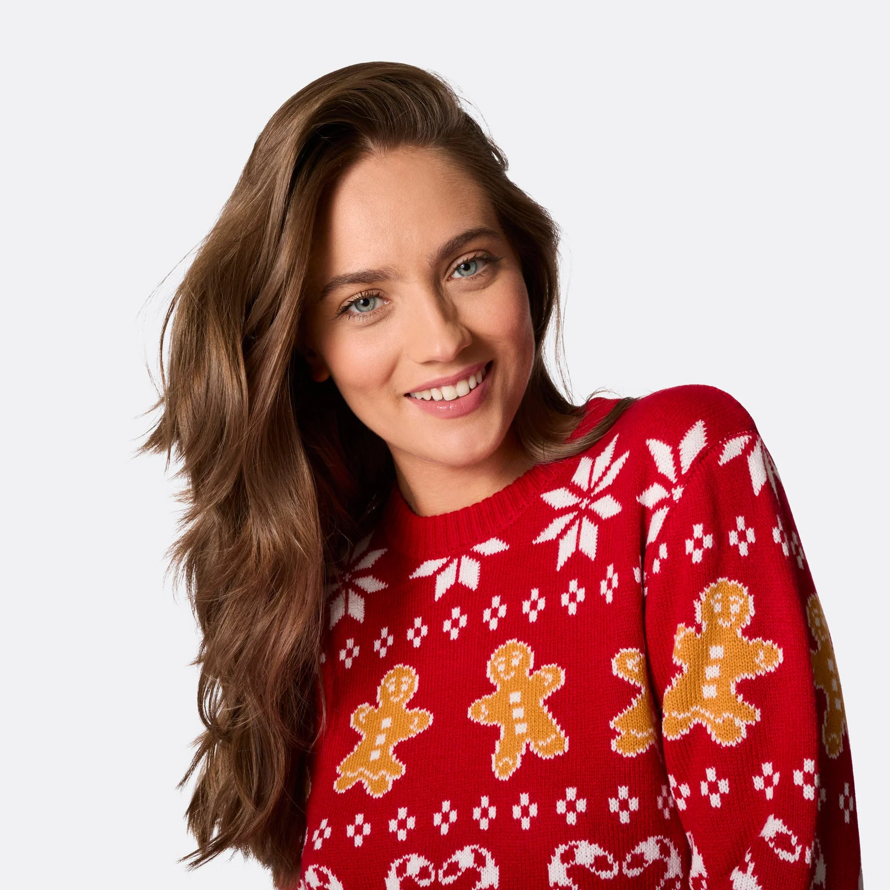Women's Family Red Christmas Sweater - Image 6