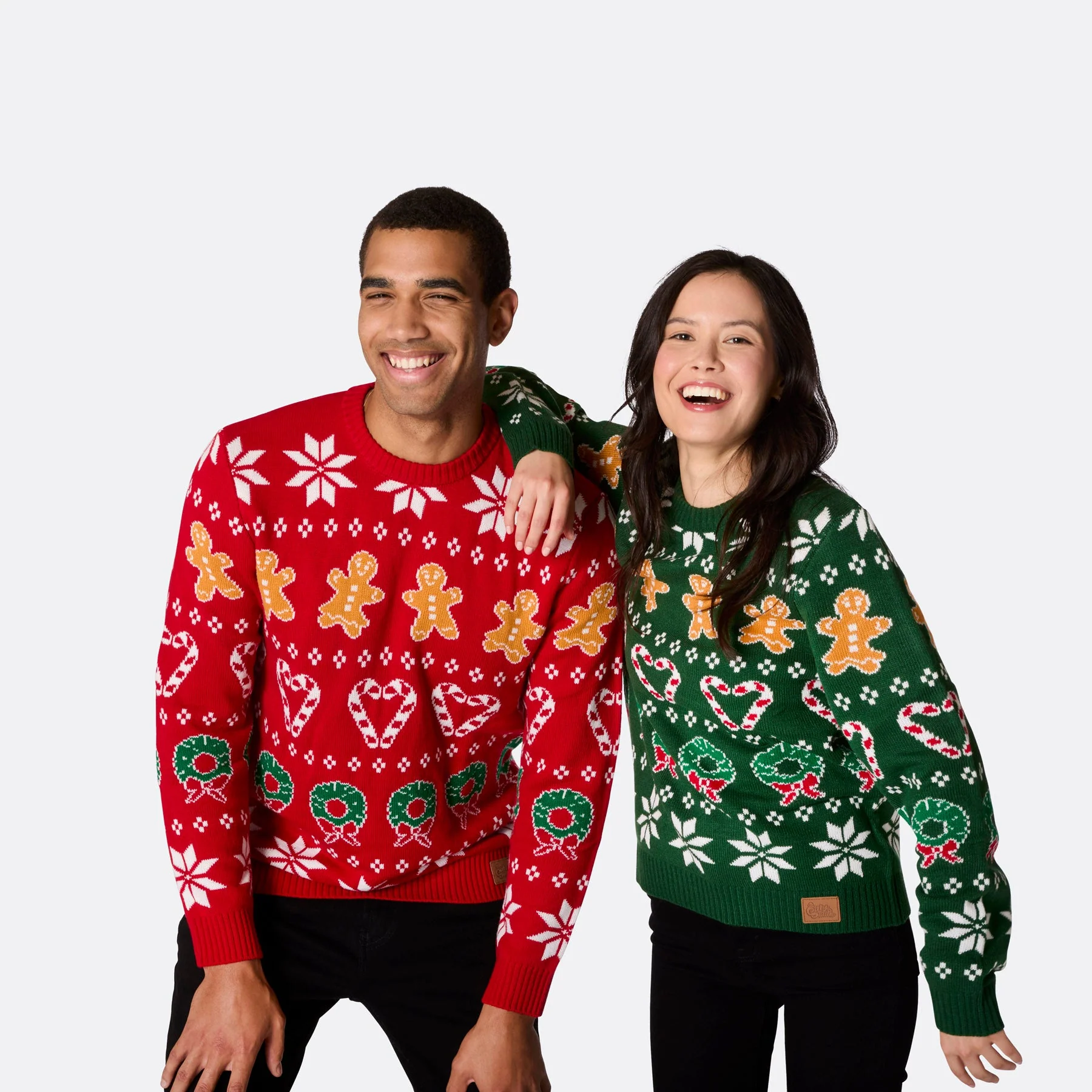 Women's Family Red Christmas Sweater - Image 7