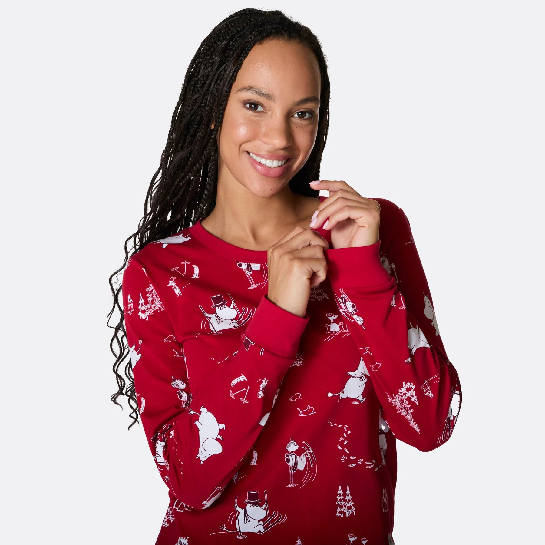 Women's Moomin Christmas Pyjamas - Image 3