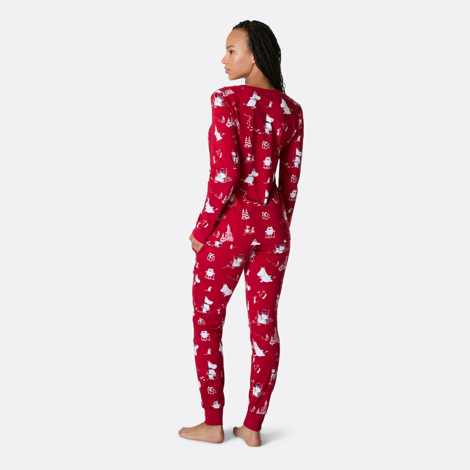 Women's Moomin Christmas Pyjamas - Image 4