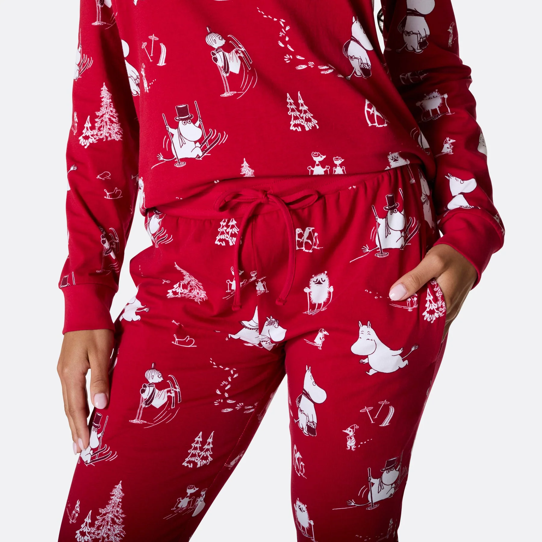 Women's Moomin Christmas Pyjamas - Image 5