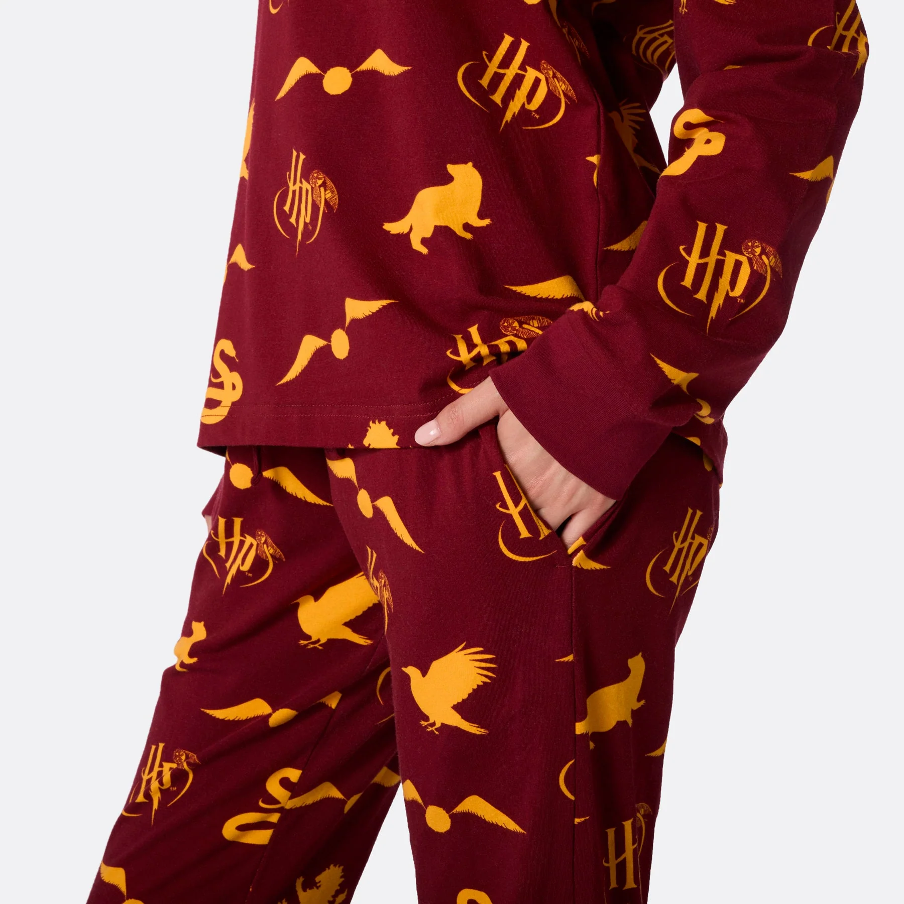 Women's Red Harry Potter Pyjamas - Image 4
