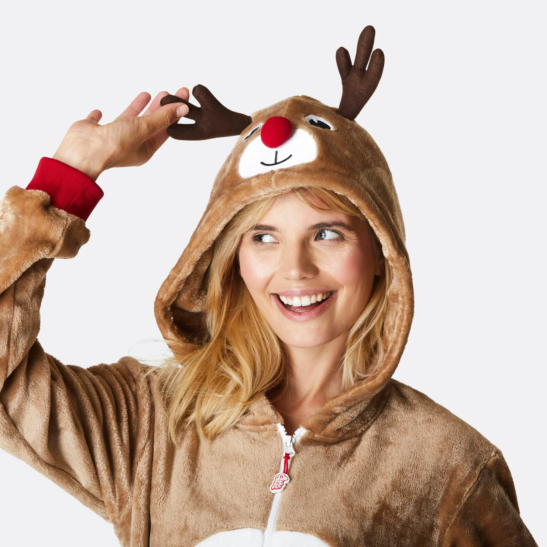 Women's Reindeer Onesie - Image 4